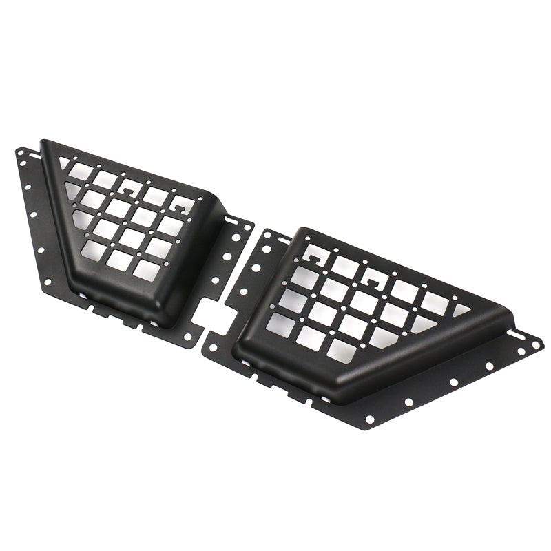 2021-2025 Ford Bronco 4-Door Black Door Storage Pocket Box ABS 4PCS