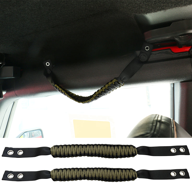2021-2025 Ford Bronco Headrest Handle + Roll Bar Grab Nylon 4PCS
