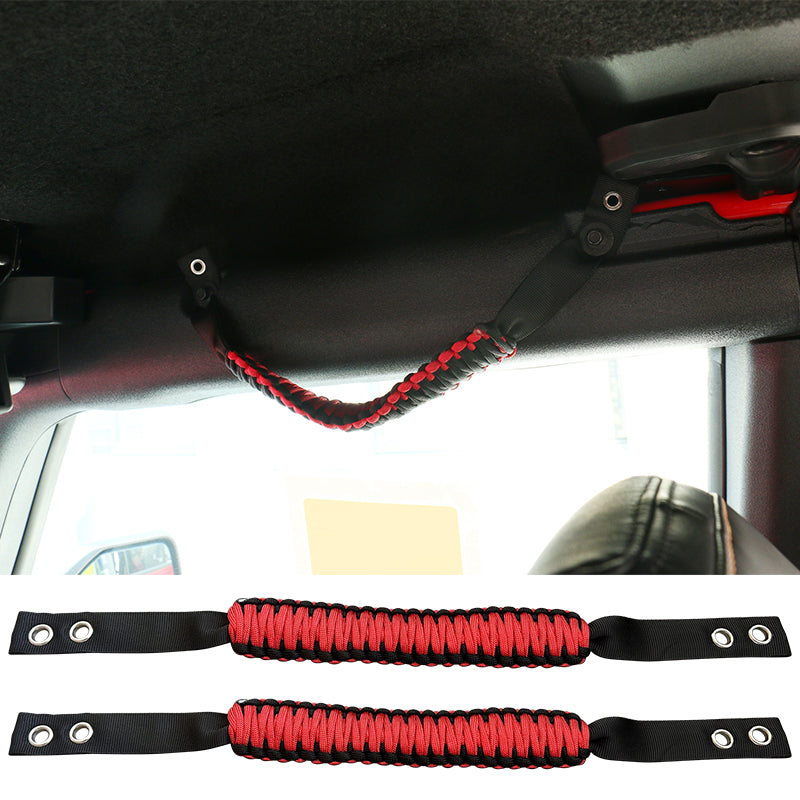 2021-2025 Ford Bronco Headrest Handle + Roll Bar Grab Nylon 4PCS