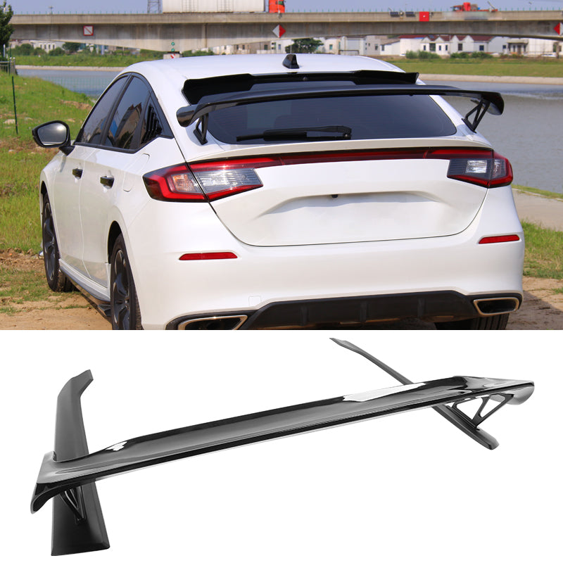2022-2024 Honda Civic Type R Gloss Trunk Spoiler Mounting Plate ABS