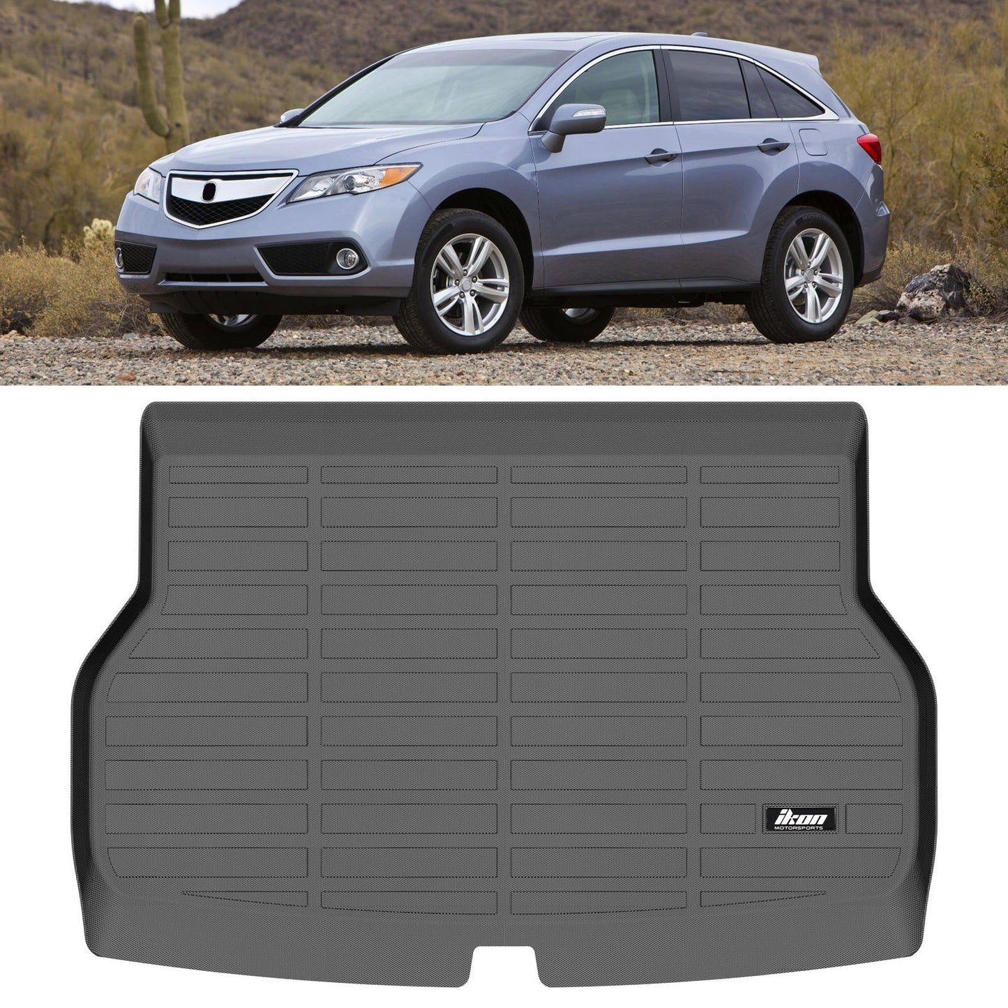 2013-2018 Acura RDX TPE 3D Floor Mats Carpet + Rear Cargo Trunk Mat