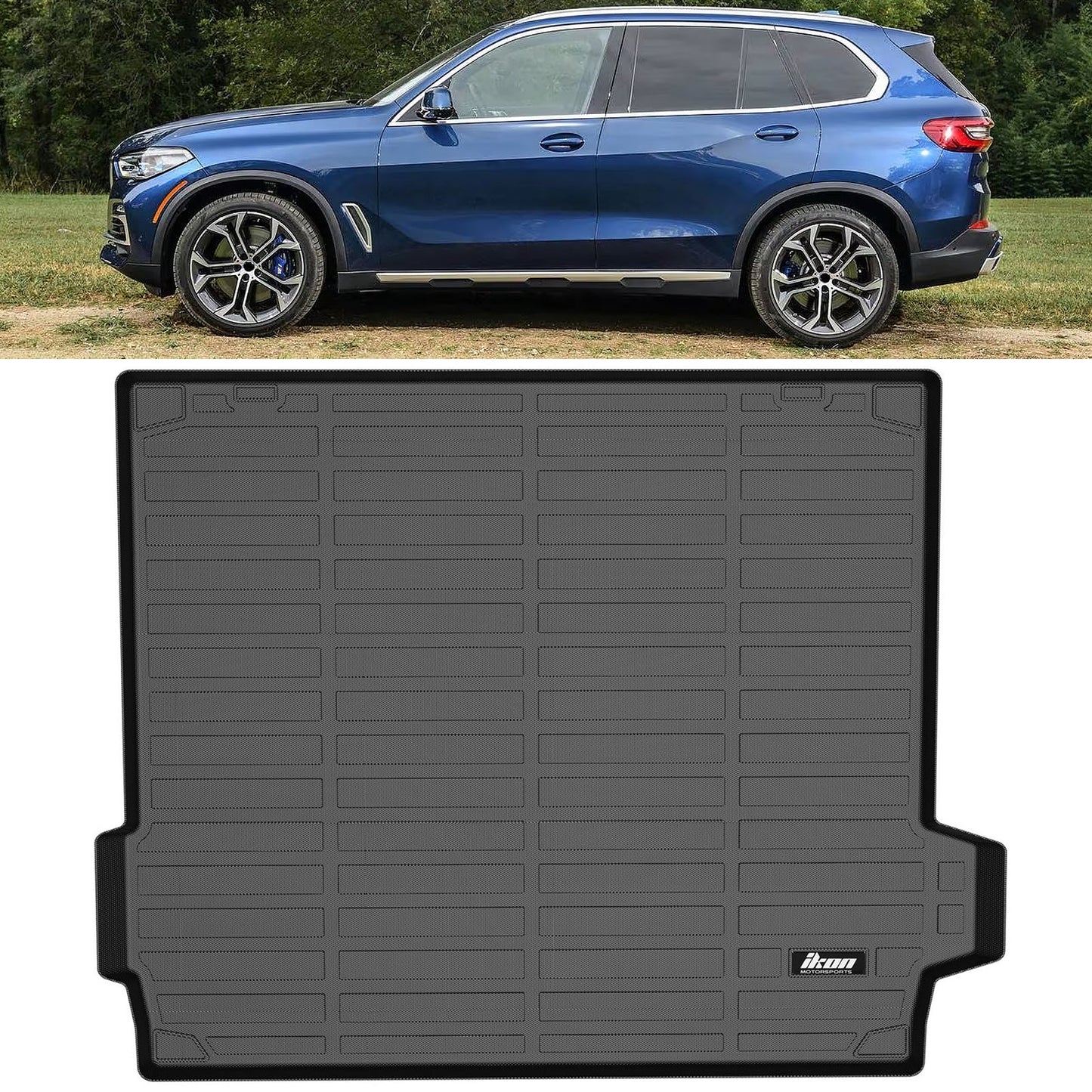 2019-2024 BMW X5 G05 5 Passengers TPE 3D Floor Mats + Trunk Mat Liner