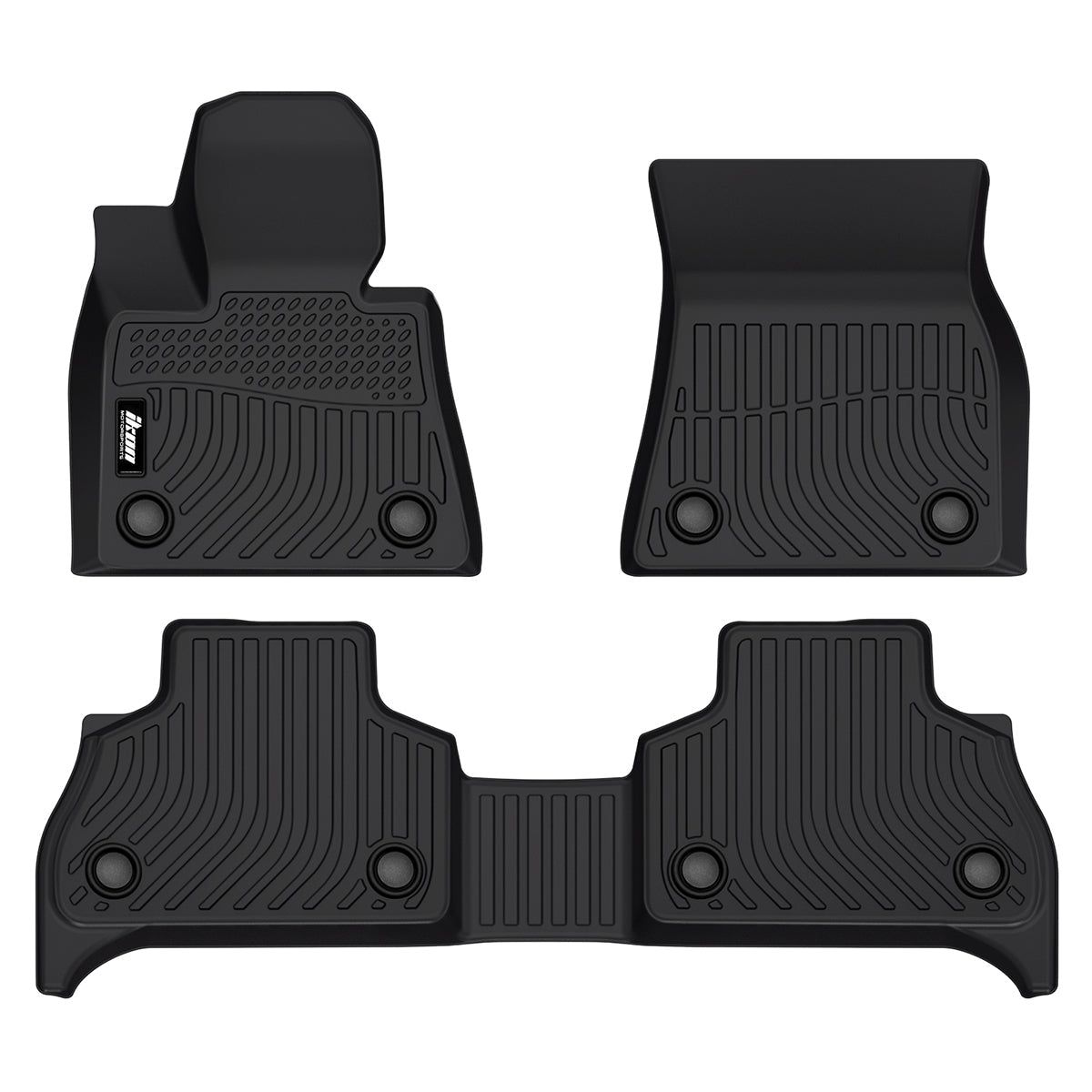 2019-2024 BMW X5 G05 5 Passengers TPE 3D Floor Mats + Trunk Mat Liner