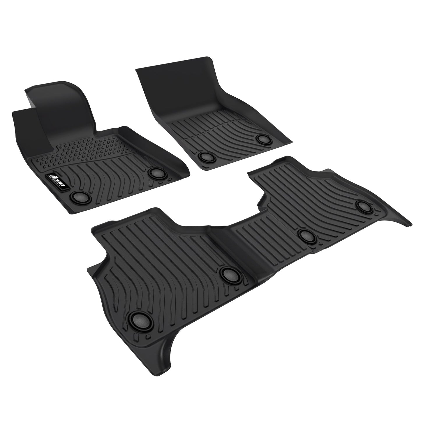 2019-2024 BMW X5 G05 5 Passengers TPE 3D Floor Mats + Trunk Mat Liner