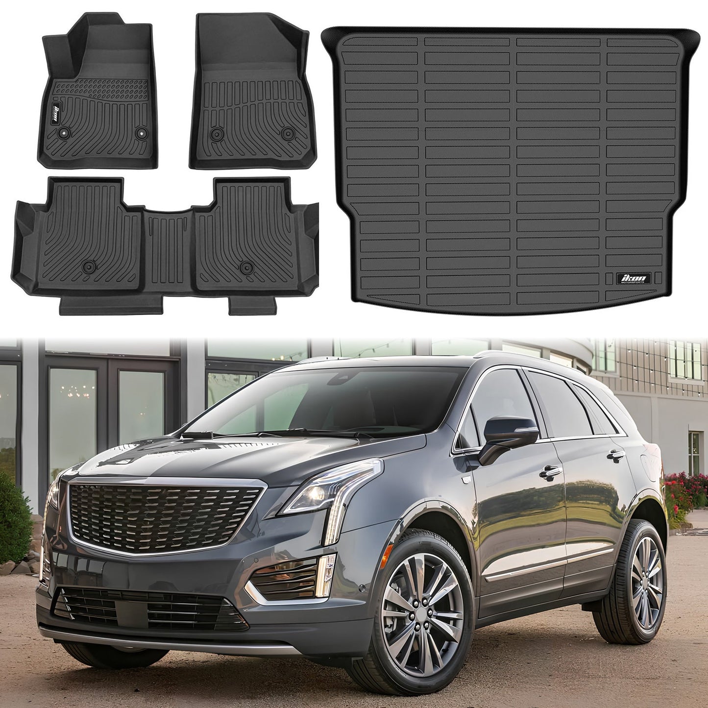 2019-2024 Chevrolet Blazer TPE 3D Floor Mats Carpets + Trunk Cargo Mat