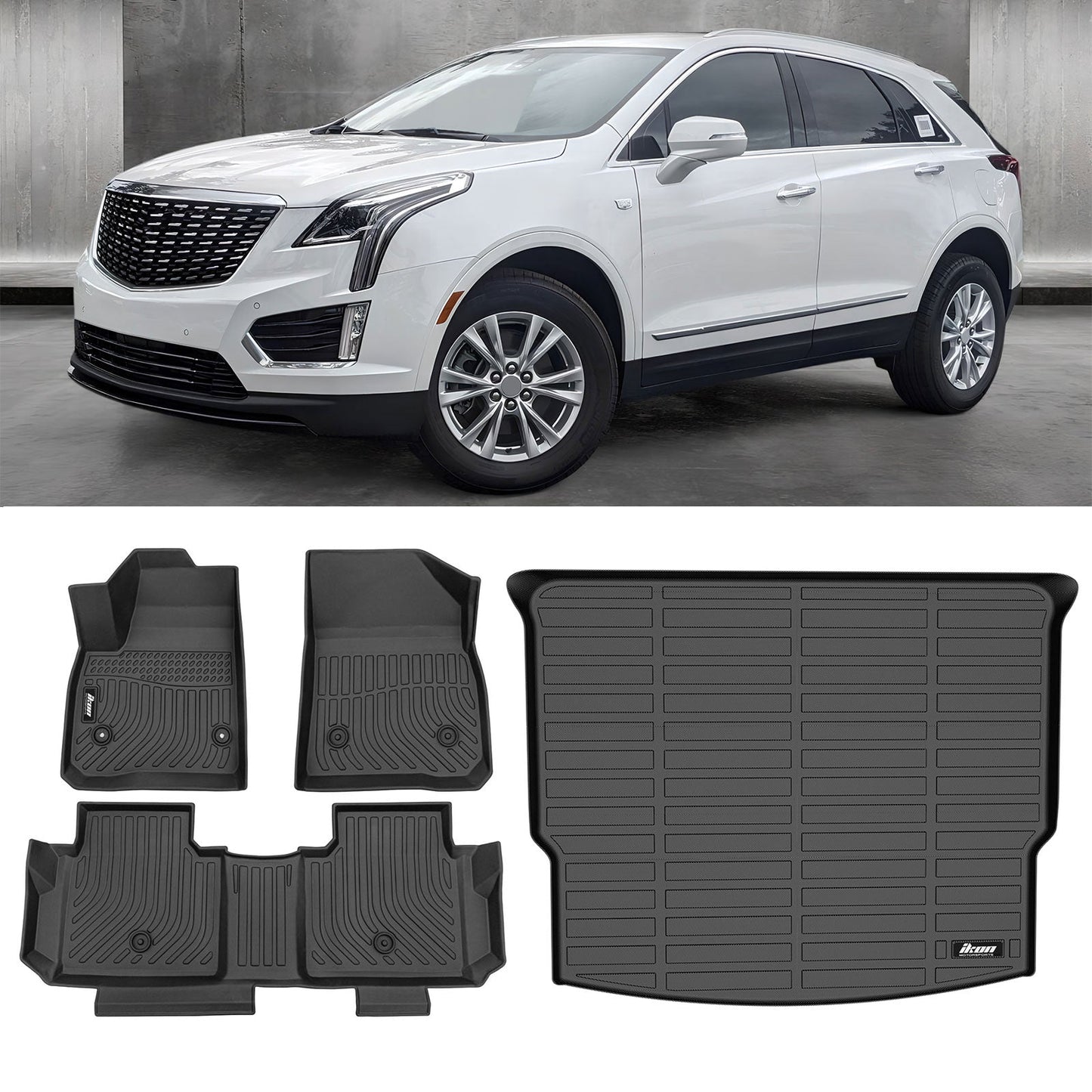 2019-2024 Chevrolet Blazer TPE 3D Floor Mats Carpets + Trunk Cargo Mat