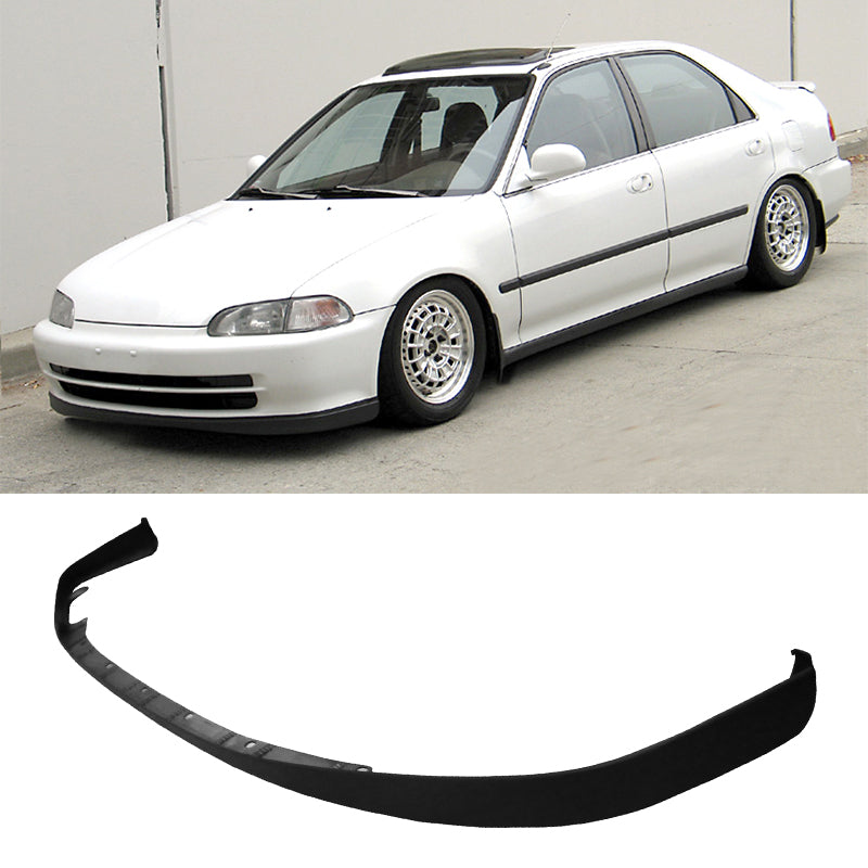 Rear Diffuser & Front Lip ForÂ 1992-1995 Honda Civic PU Unpainted