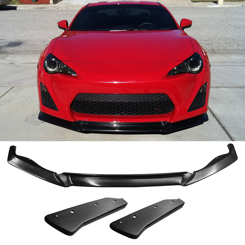 Corner Aprons & Front Lip For 2013-2016 Scion FR-S Unpainted GT Style