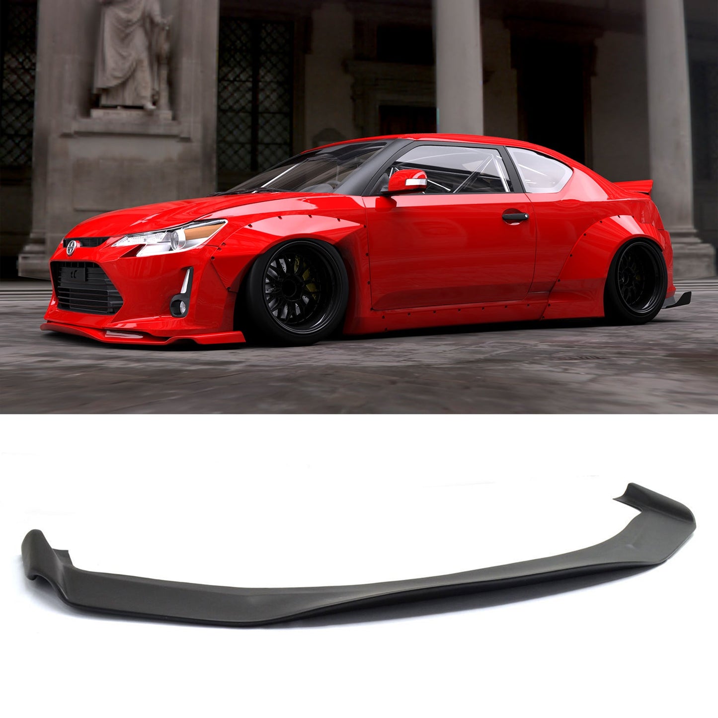 Side Skirts & Front Lip & Corner Aprons For 2013-2016 Scion Spoiler