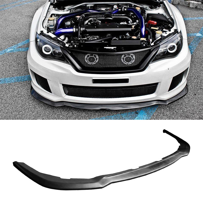 Corner Aprons & Front Lip For 2011-2014 Subaru JDM Style PU Unpainted