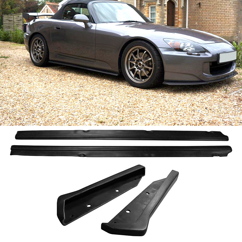 Side Skirts & Corner Aprons For 2000-2009 Honda S2000 S2K AP1 AP2 JDM