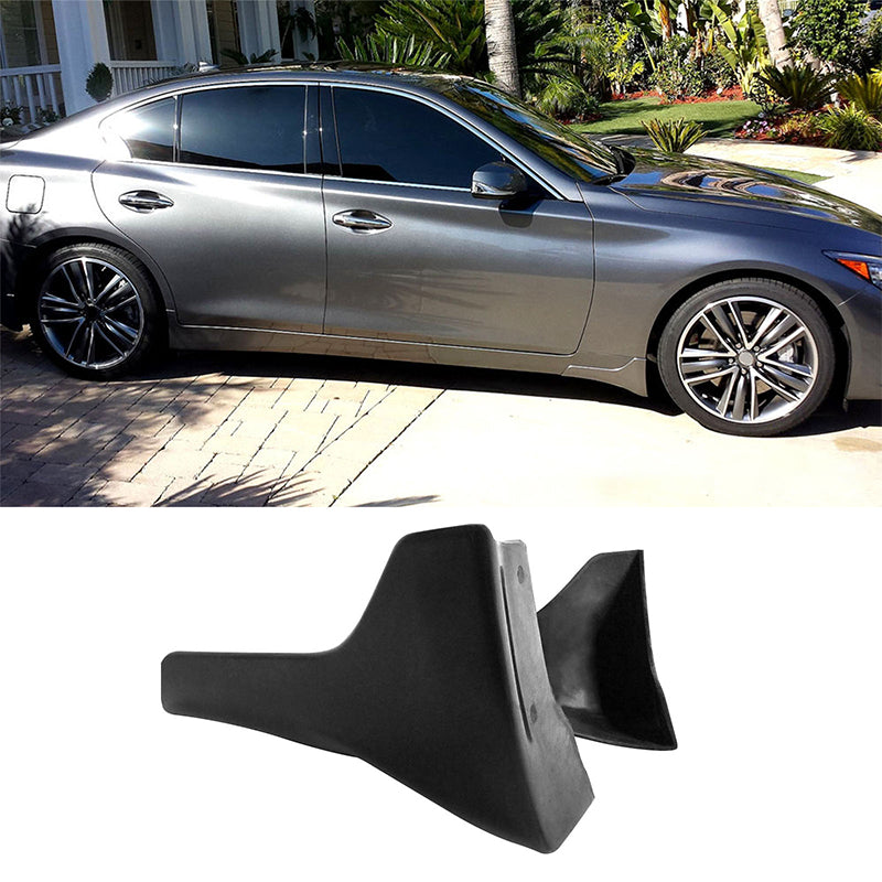 Side Skirts & Corner Aprons For 2014-2017 INFINITI Q50 JDM Sports PU
