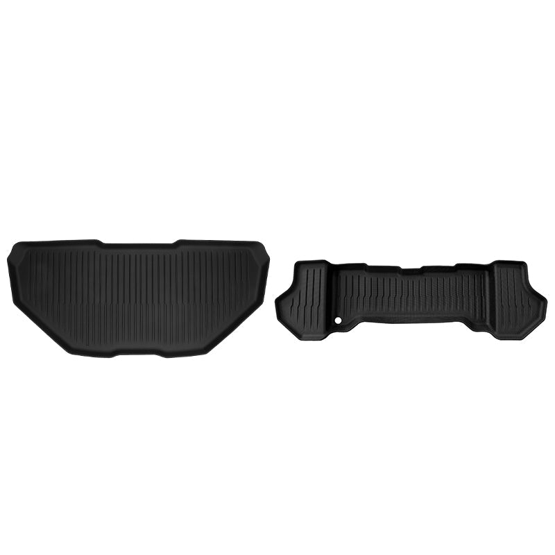 2022-2024 Rivian R1T R1S Front Storage Mat TPE Upper Lower Liner Guard