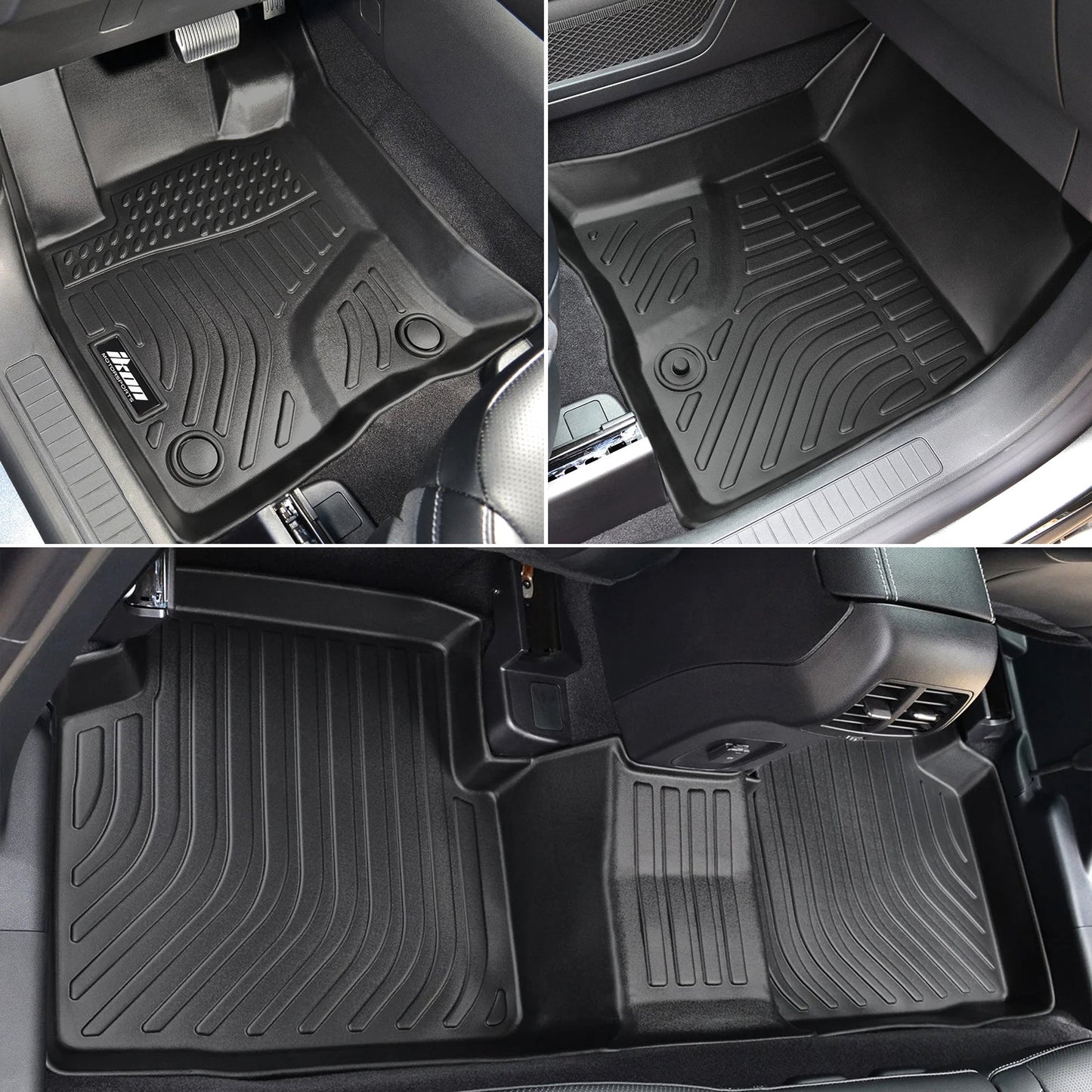 2020-2024 Ford Escape Non-Hybrid TPE 3D Floor Mats + Trunk Cargo Mat