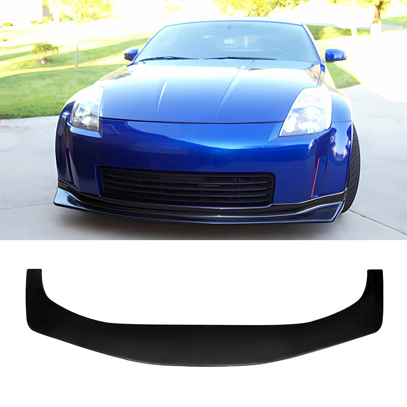 Front Lip & Matching Splitter For 2003-2005 Nissan 350Z N1 Style PU