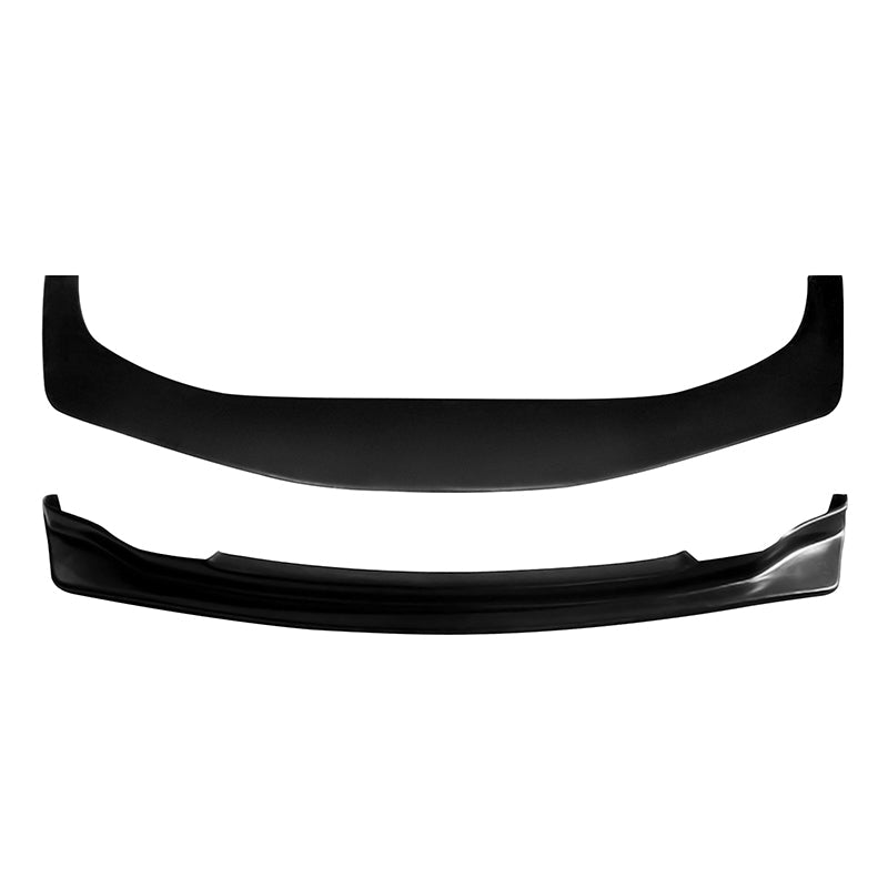 Front Lip & Matching Splitter For 2006-2009 Nissan 350Z N1 Style Black