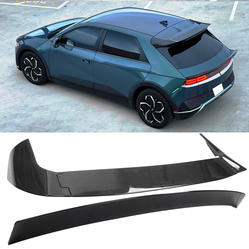 2022-2024Â Hyundai Ioniq 5 Carbon Fiber Print Trunk + Roof Spoiler ABS