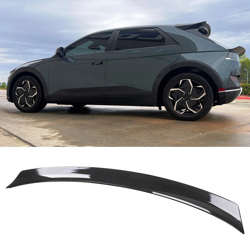 2022-2024Â Hyundai Ioniq 5 Carbon Fiber Print Trunk + Roof Spoiler ABS