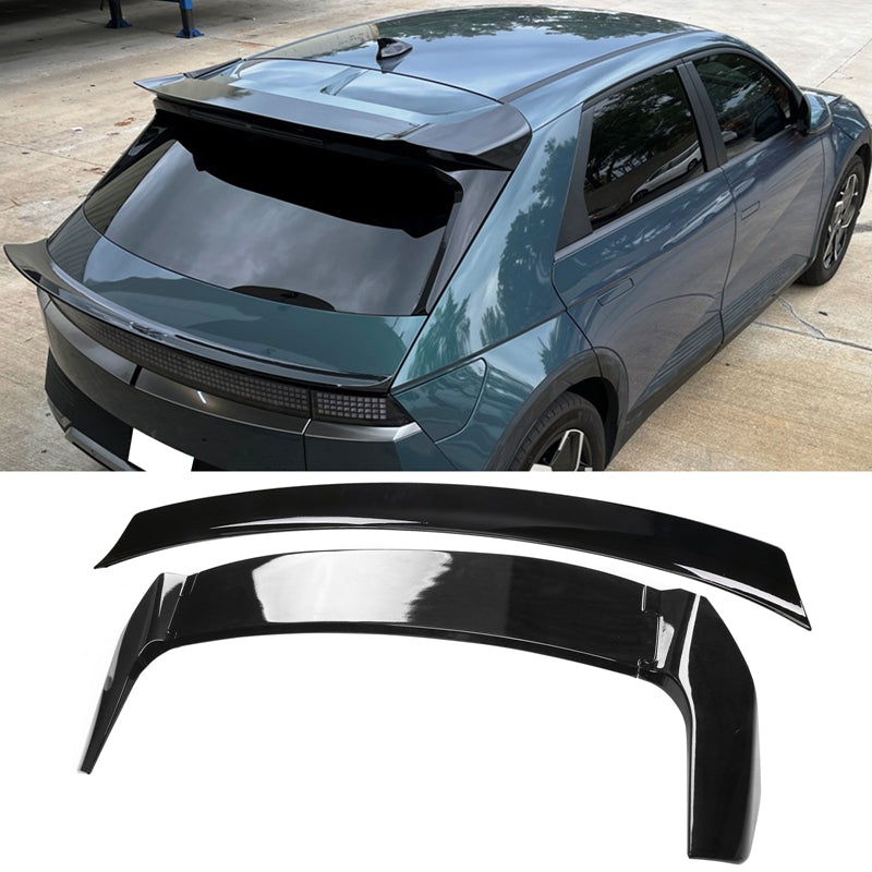 2022-2024Â Hyundai Ioniq 5 IKON Gloss Black Trunk + Roof Spoiler ABS
