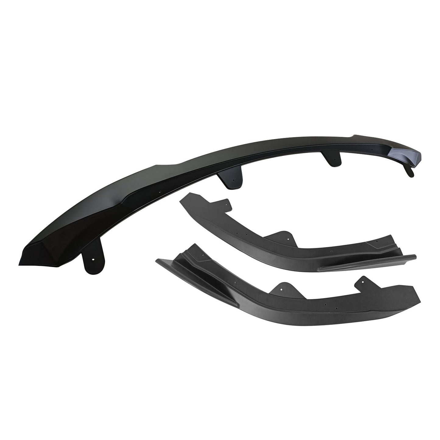 2022-2025 Toyota Corolla Auris 5-Door Matte Black 3PC Front Bumper Lip