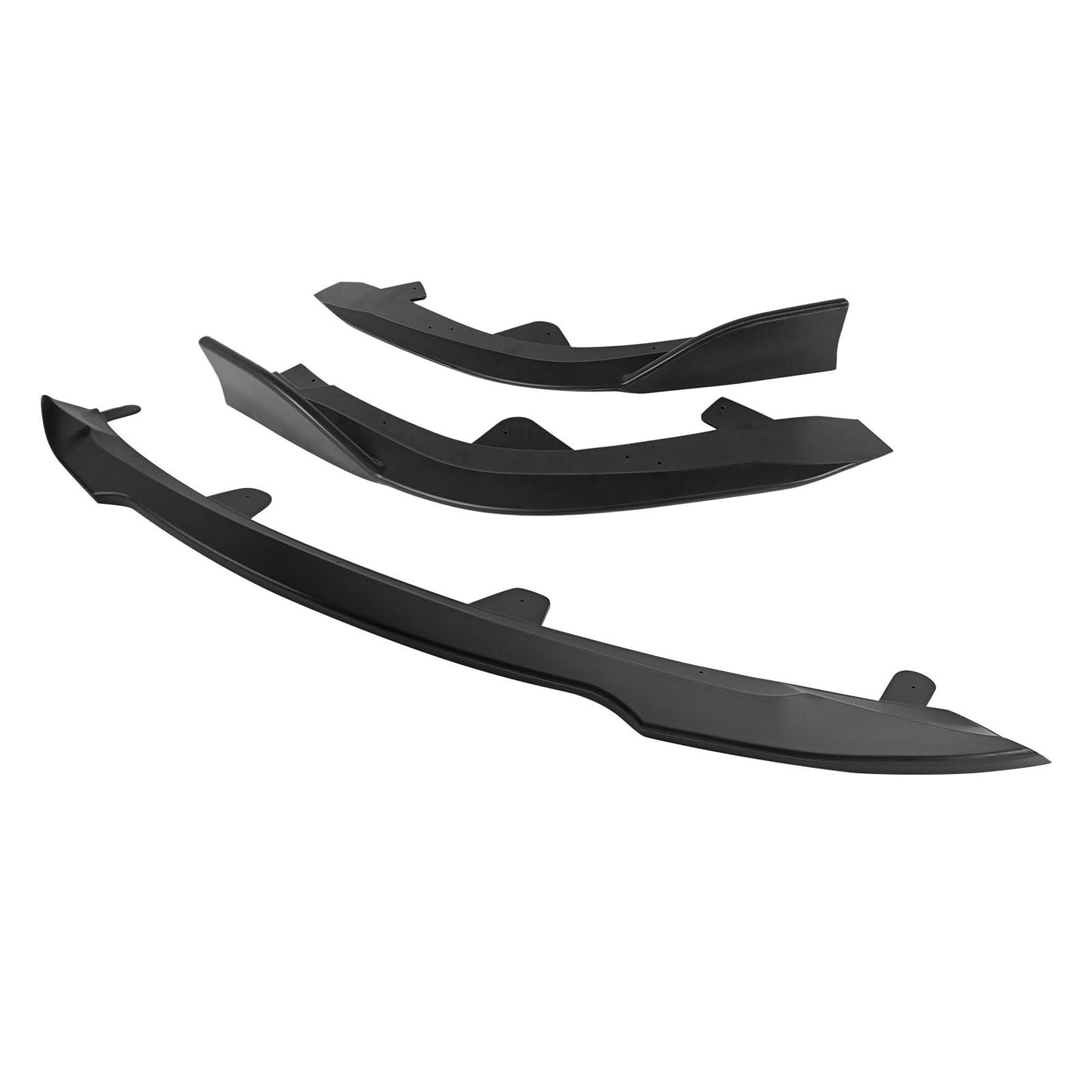 2022-2025 Toyota Corolla Auris 5-Door Matte Black 3PC Front Bumper Lip