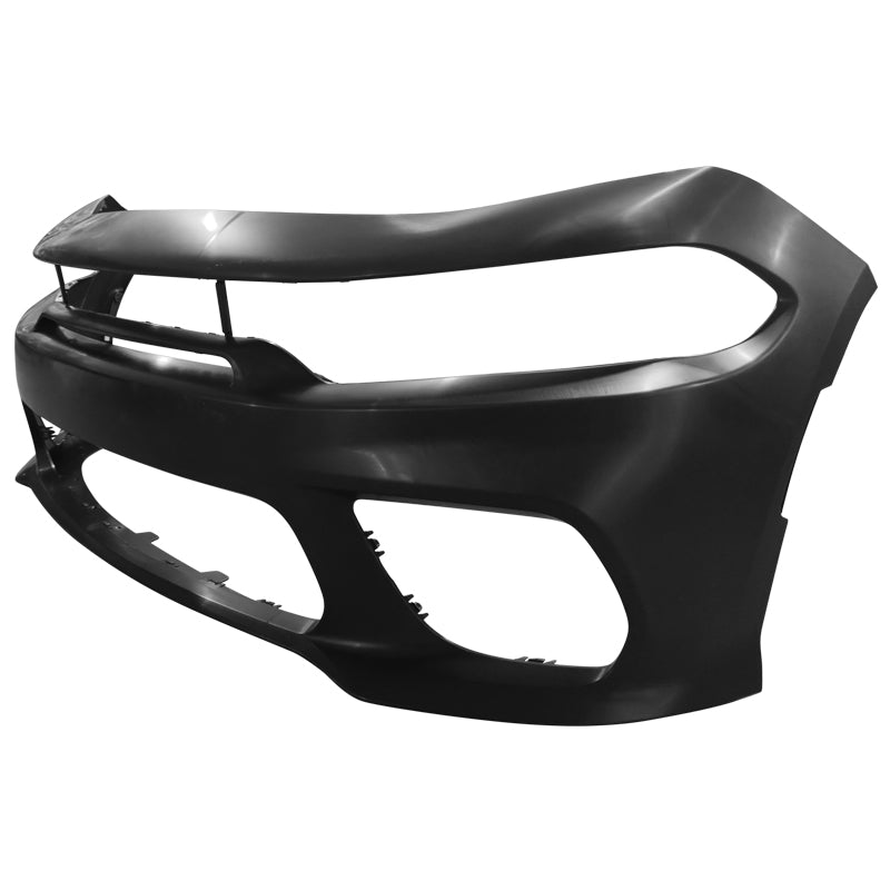 2015-2023 Dodge Charger Widebody Front Bumper Cover + Yellow Lip PP