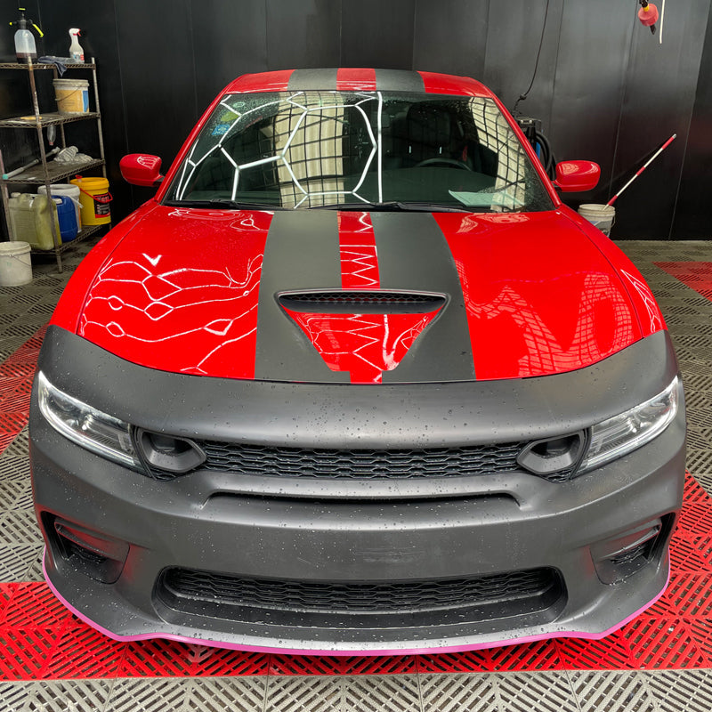 2015-2023 Dodge Charger Widebody SRT Front Bumper Cover + Pink Lip PP