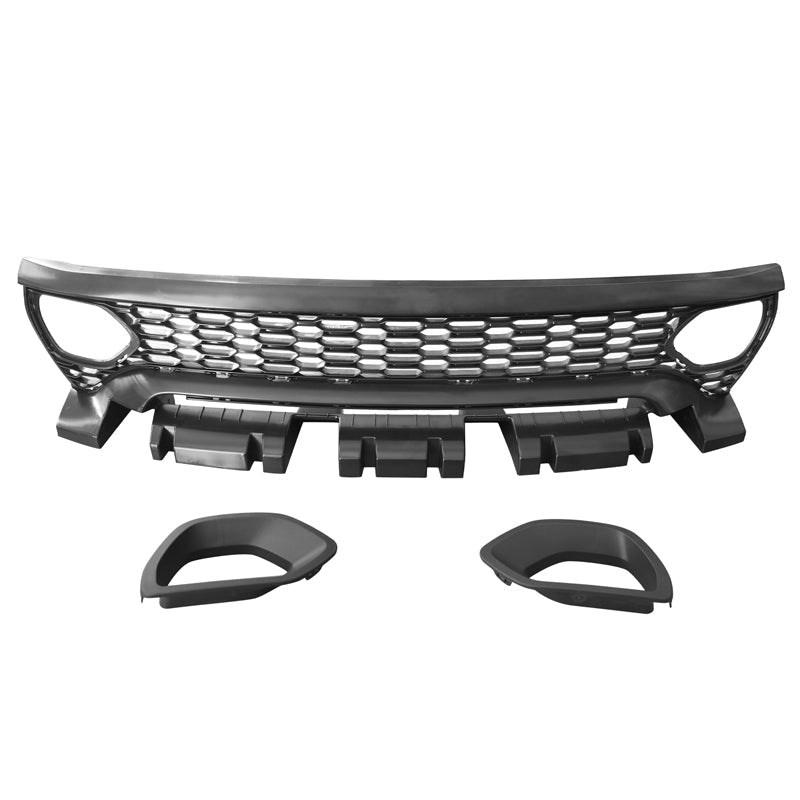 2015-2023 Dodge Charger Widebody SRT Bumper Cover Matte Black Lip PP