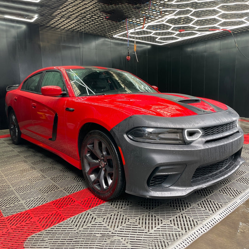 2015-2023 Dodge Charger Widebody SRT Bumper Cover Matte Black Lip PP