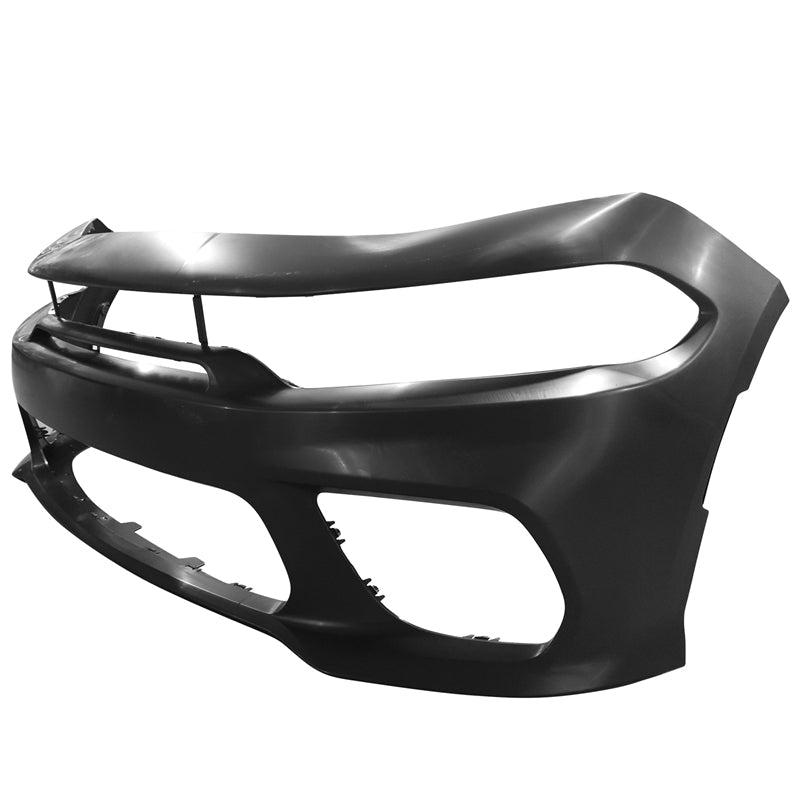 2015-2023 Dodge Charger Widebody SRT Bumper Cover Matte Black Lip PP