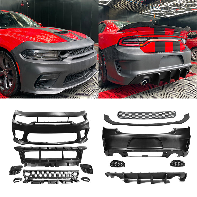 2015-2023 Dodge Charger Widebody SRT Rear & Front Bumper Lip Diffuser