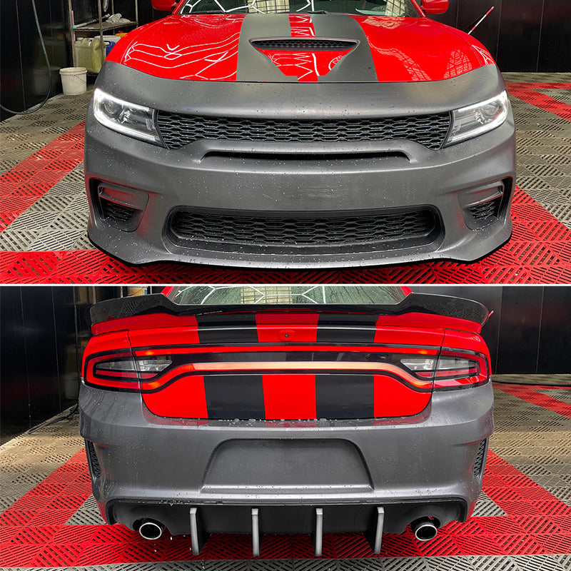 2015-2023 Dodge Charger Widebody SRT Rear & Front Bumper Lip Diffuser