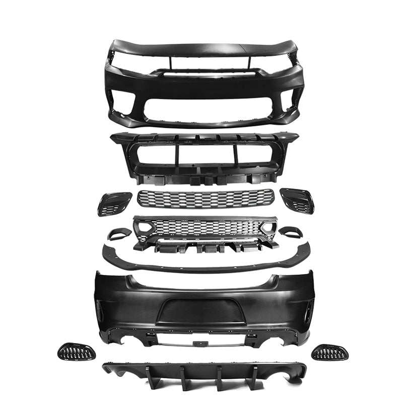 2015-2023 Dodge Charger Widebody SRT Rear & Front Bumper Lip Diffuser