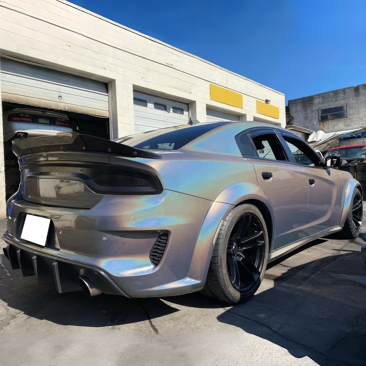 2020-2023 Dodge Charger Widebody Bumper Cover Rear Lip Diffuser PP