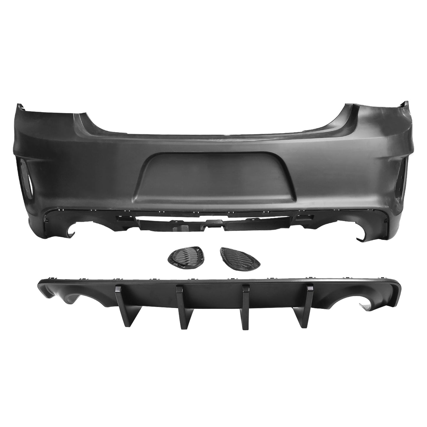 2020-2023 Dodge Charger Widebody Bumper Cover Rear Lip Diffuser PP