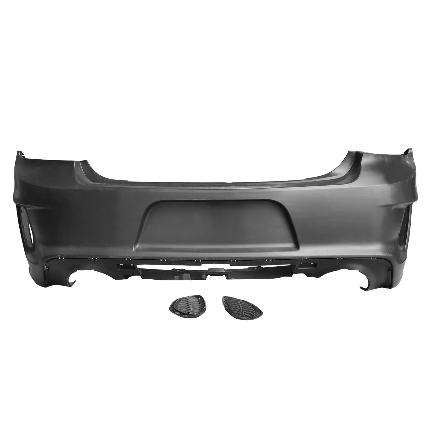 2020-2023 Dodge Charger Bumper  + Carbon Fiber Print Rear Diffuser PP