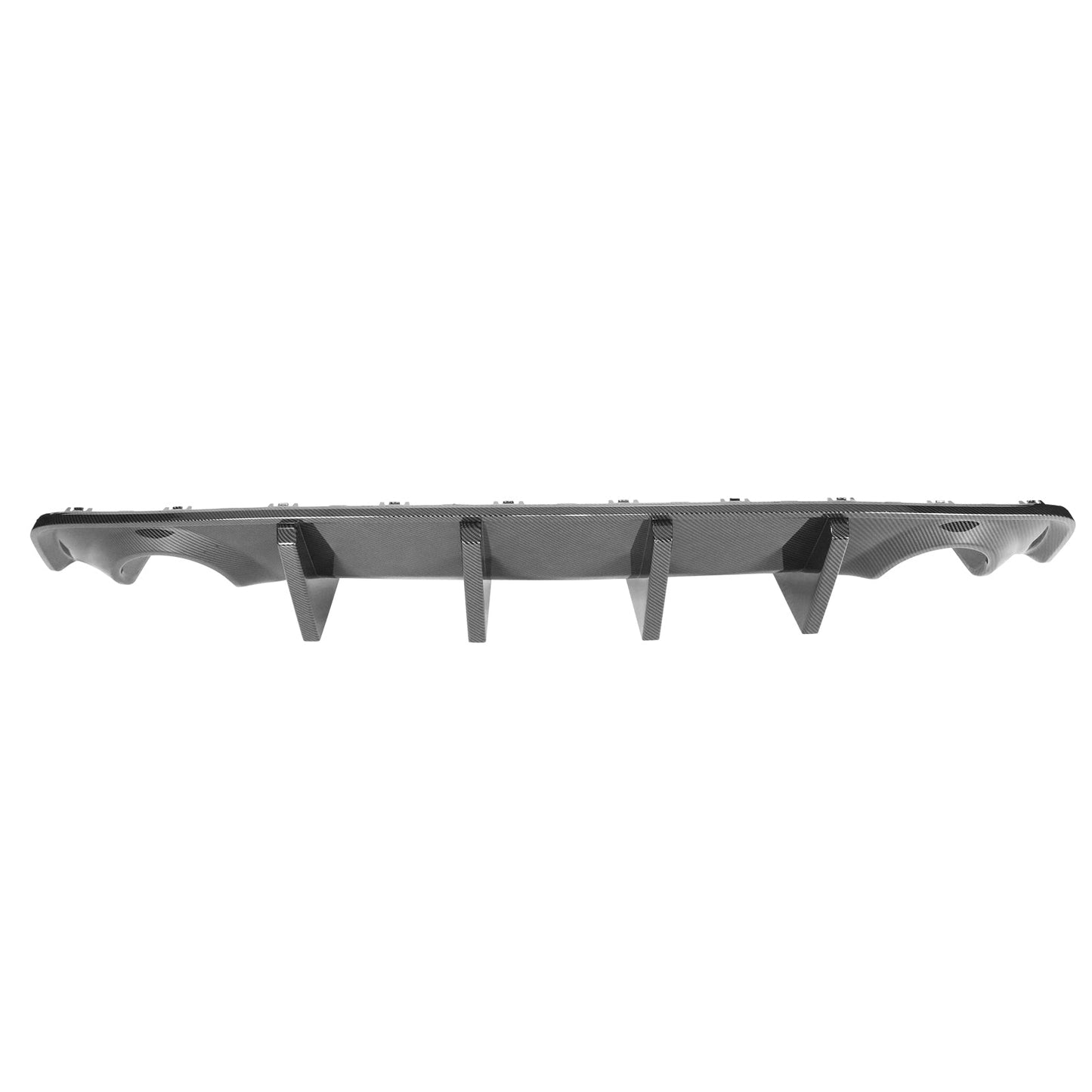 2020-2023 Dodge Charger Bumper  + Carbon Fiber Print Rear Diffuser PP