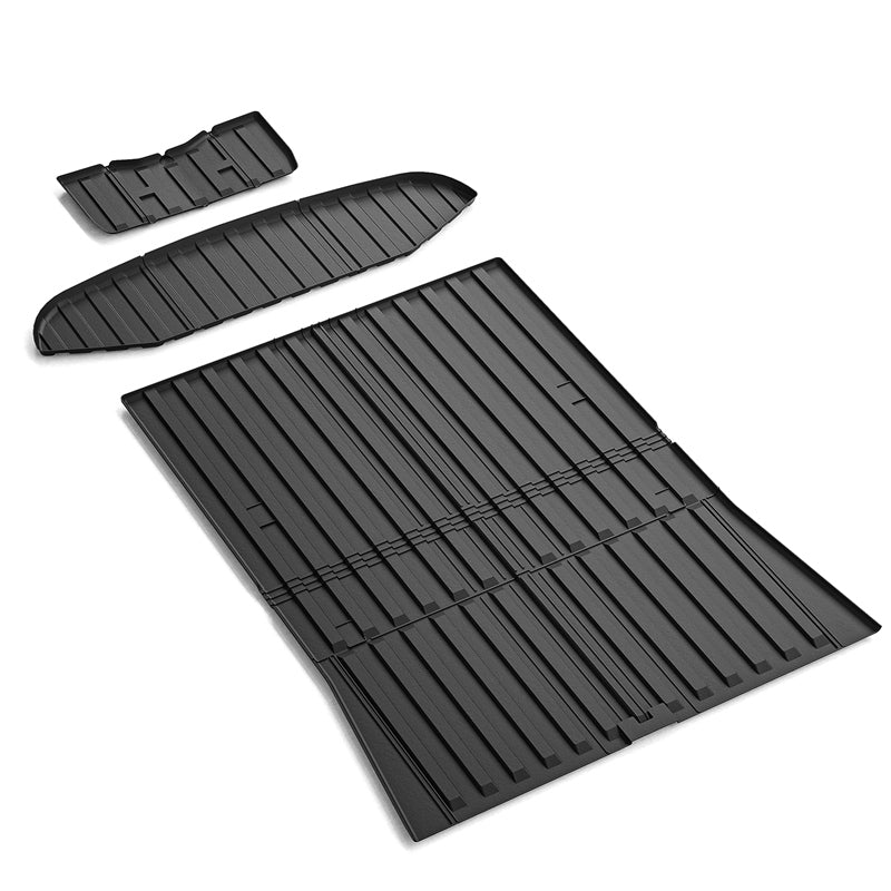 2023-2024 Tesla Cybertruck Front Rear Storage Mats TPE Trunk Bed Liner