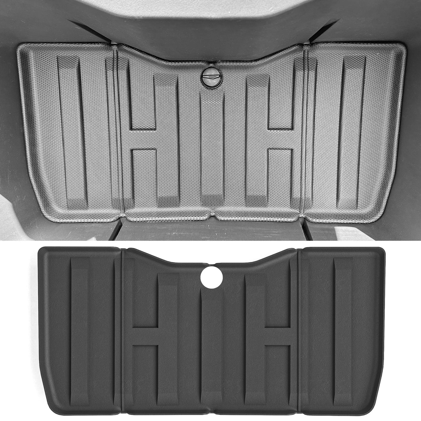 2023-2024 Tesla Cybertruck Front Rear Storage Mats TPE Floor Liners