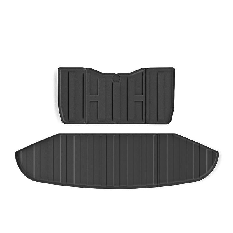 2023-2024 Tesla Cybertruck Front Rear Storage Mats TPE Frunk Liners