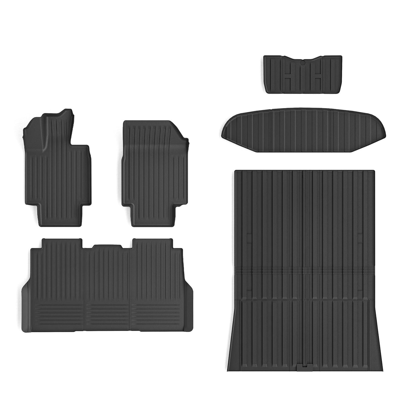 2023-2024 Tesla Cybertruck Front Rear Floor Mats Truck Bed Mat TPE