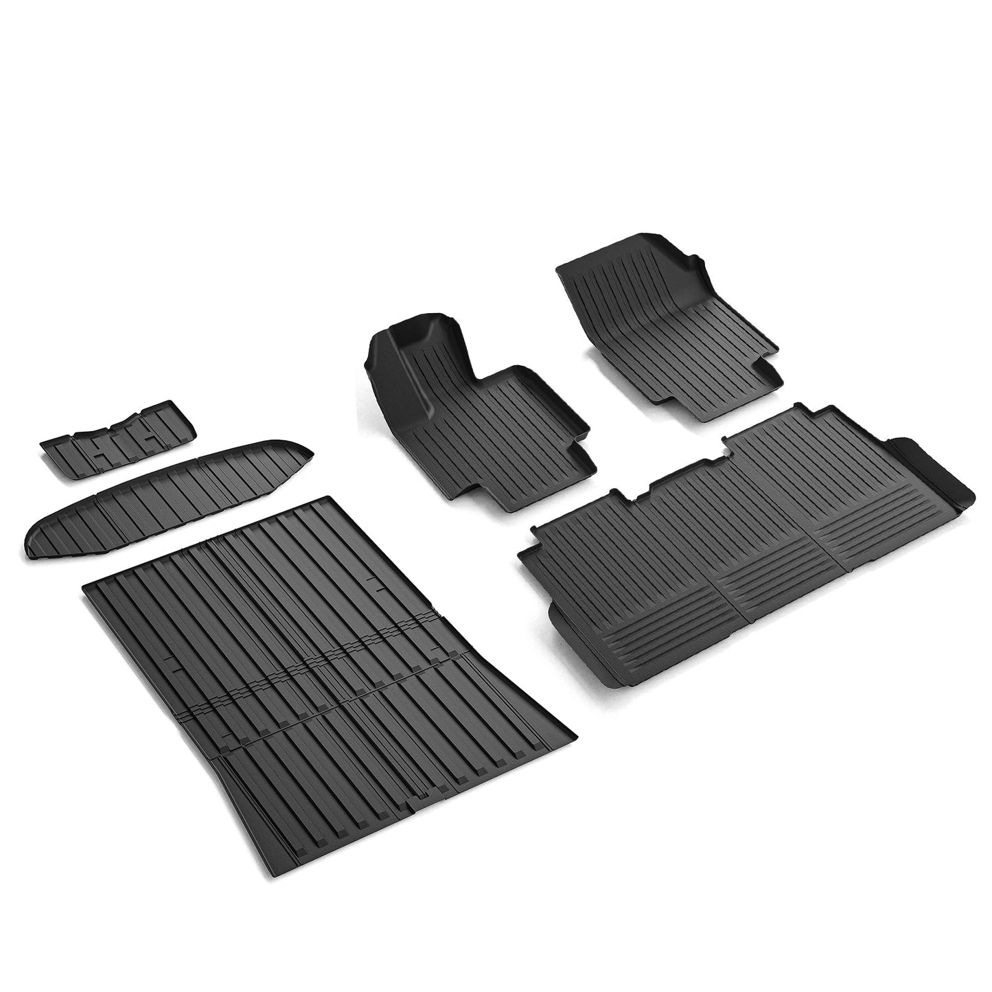2023-2024 Tesla Cybertruck Front Rear Floor Mats Truck Bed Mat TPE