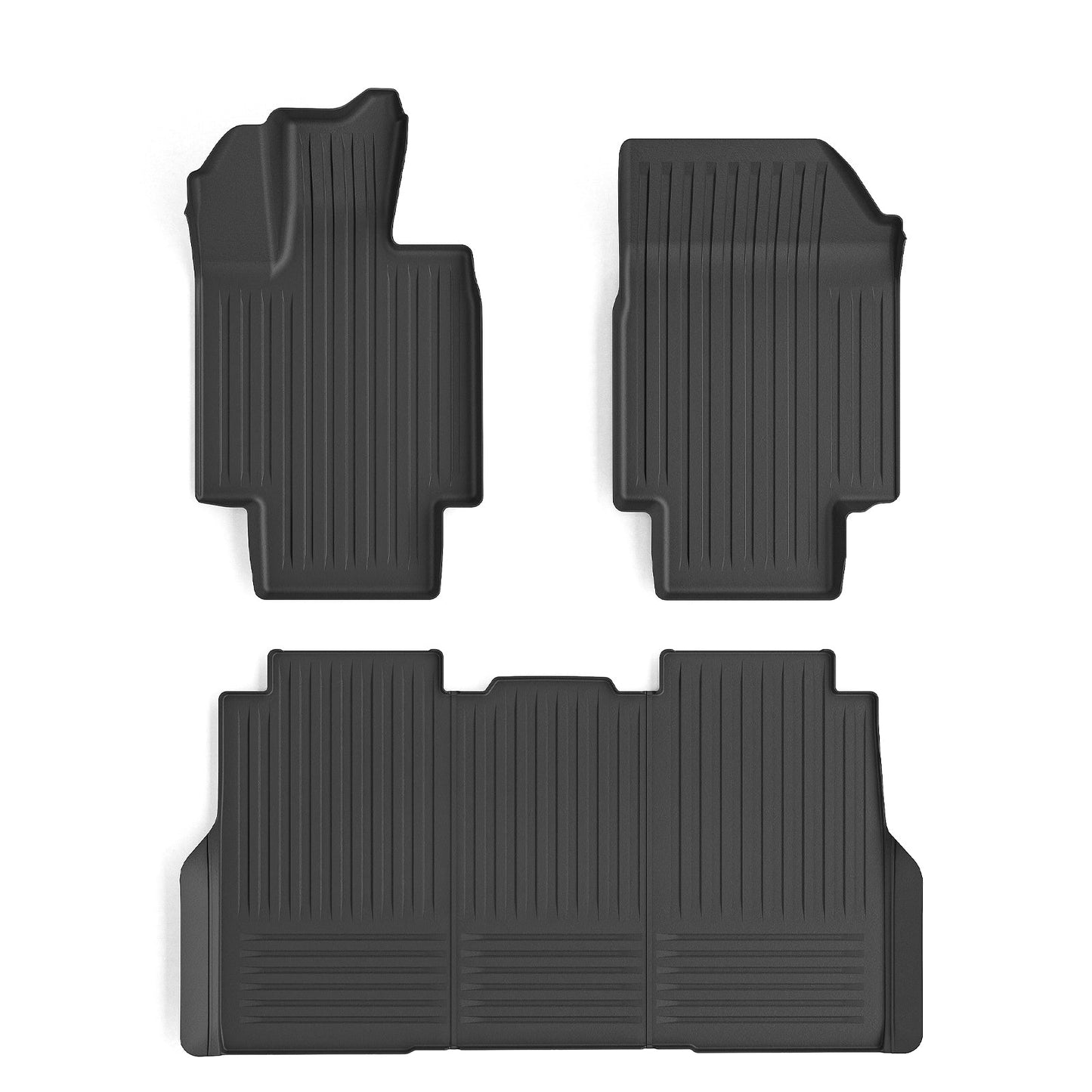 2023-2024 Tesla Cybertruck Front Rear Floor Mats Truck Bed Mat TPE