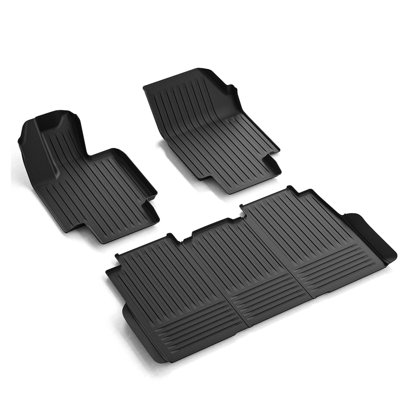 2023-2024 Tesla Cybertruck Front Rear Floor Mats Truck Bed Mat TPE