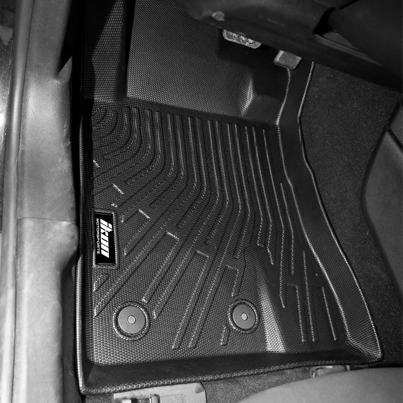 2015-2023 Ford Mustang 3D Floor Mats All Weather Trunk Carpets TPE