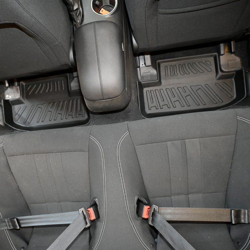 2015-2023 Ford Mustang 3D Floor Mats All Weather Trunk Carpets TPE