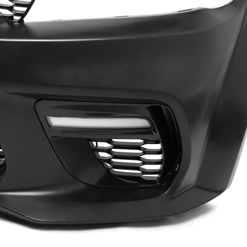 2015-2023 Dodge Charger IKON Matte Black Rear Bumper Cover Diffuer PP