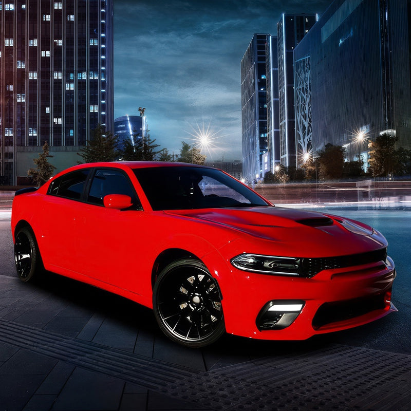2015-2023 Dodge Charger Widebody Whole Bumper Kits Diffuser LED PP