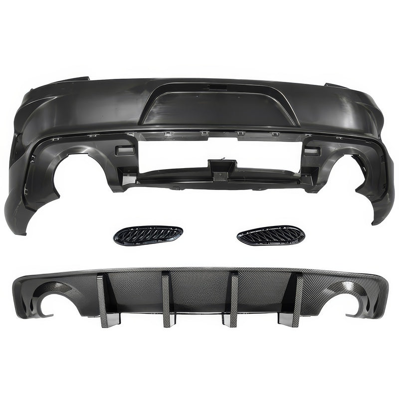 2015-2023 Dodge Charger Widebody Whole Bumper Kits Diffuser LED PP