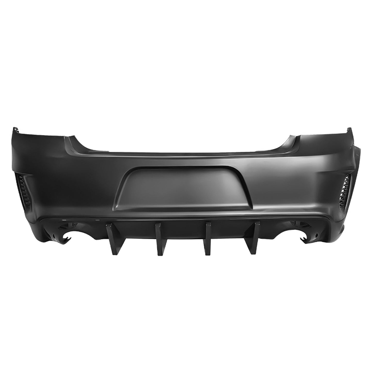 2015-2023 Dodge Charger Widebody Gloss Whole Bumper Diffuser PP W/ LED
